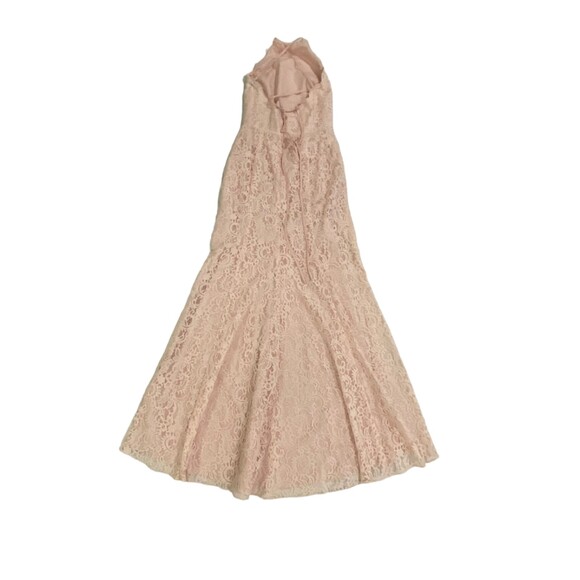 Dessy Collection 2995 Sz 0 Blush Pink Dress Party Cocktail Prom Homecoming NWT - Picture 7 of 16